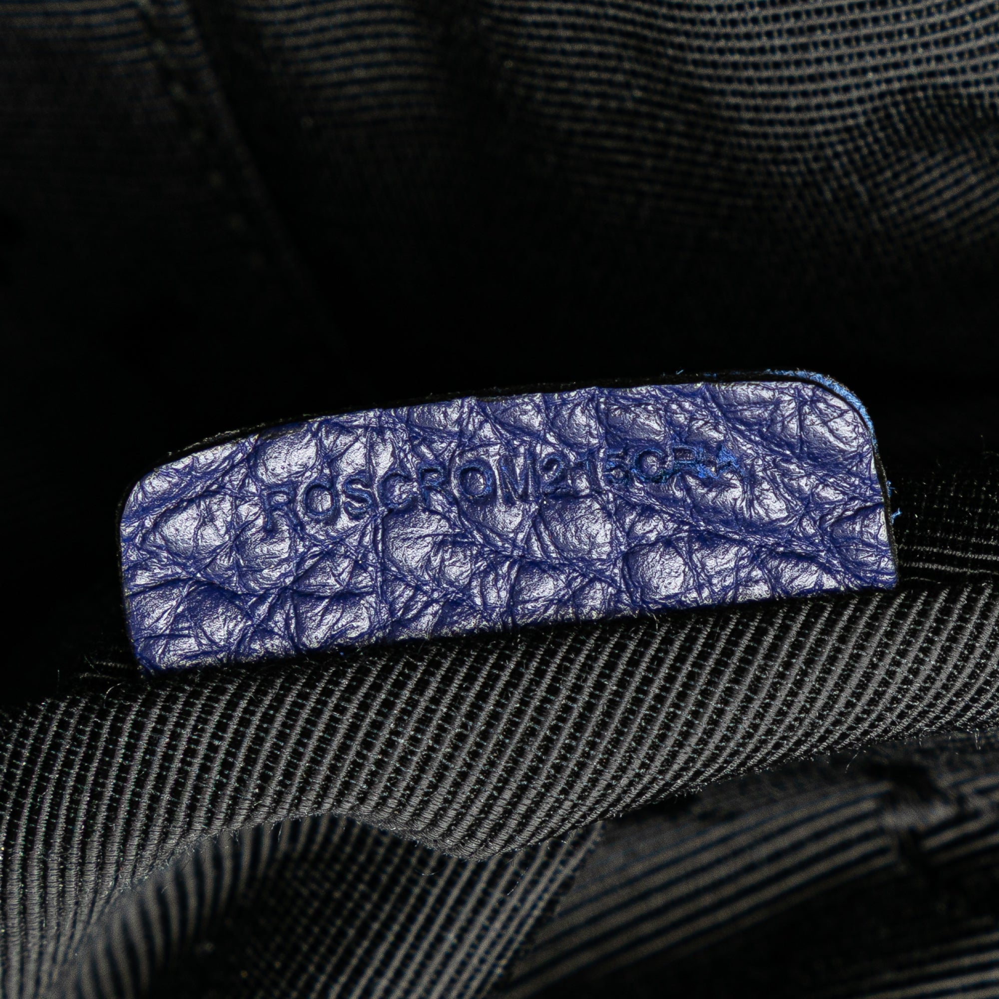 Large Grained Calfskin Heritage Orchard Bowling Bag