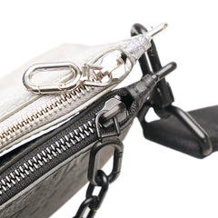 Damier Glitter Taurillon In The Loop Trio Pouch