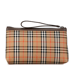 Haymarket Check Canvas Clutch_2