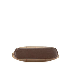 Vintage Check Canvas Wristlet Clutch