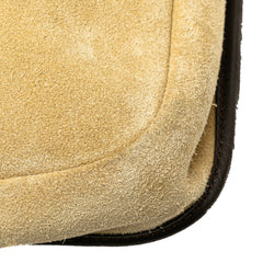 Anagram Suede Crossbody