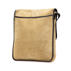 Anagram Suede Crossbody