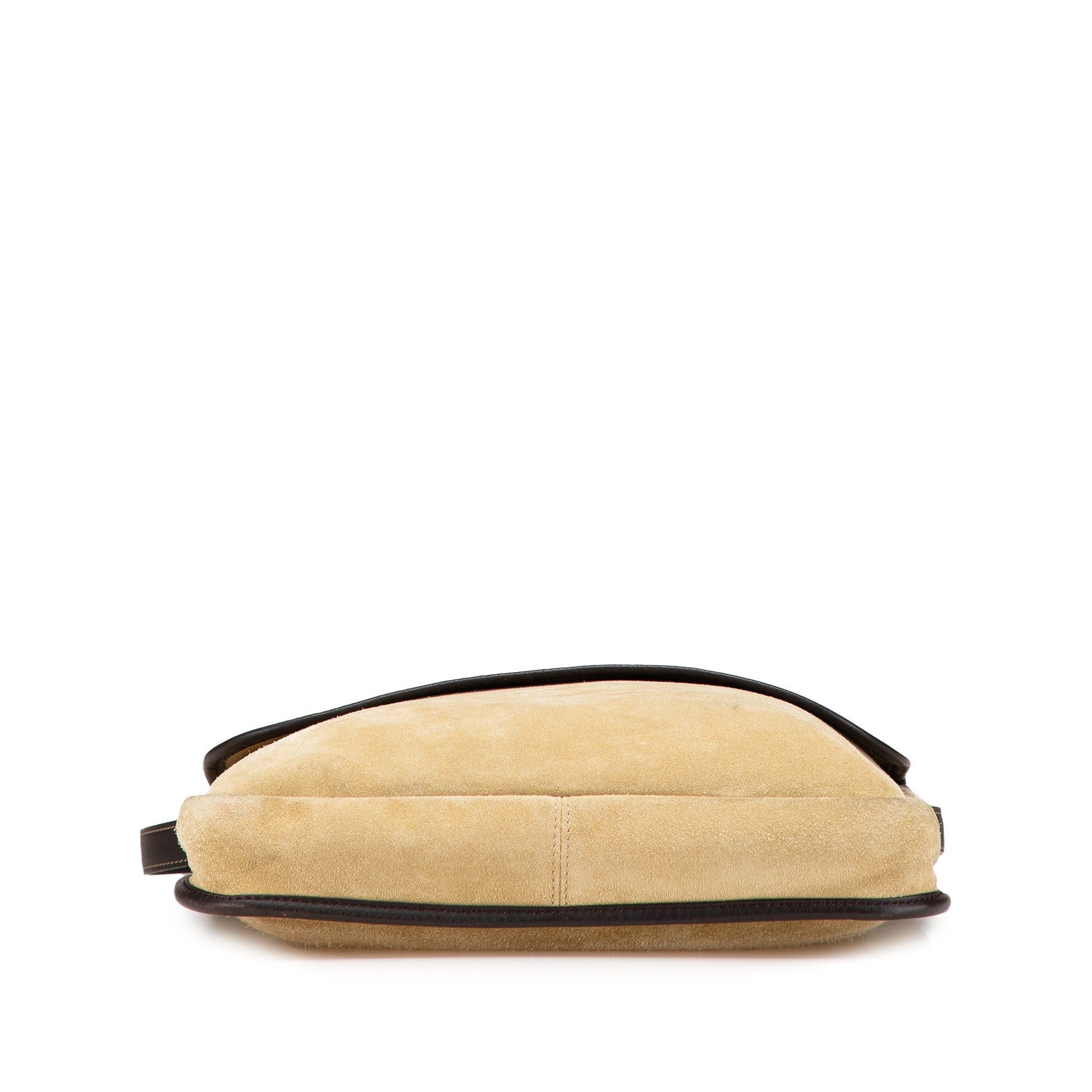 Anagram Suede Crossbody