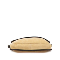 Anagram Suede Crossbody