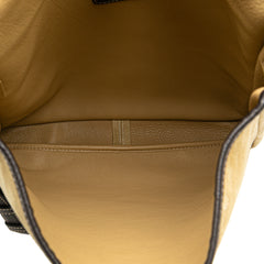 Anagram Suede Crossbody