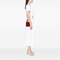 Mini Patent Cannage Lady Dior
