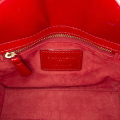 Mini Patent Cannage Lady Dior