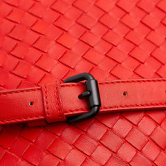 Nappa Intrecciato Flap Crossbody