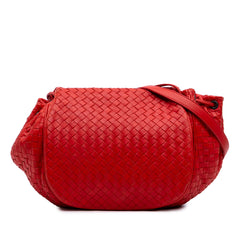 Nappa Intrecciato Flap Crossbody