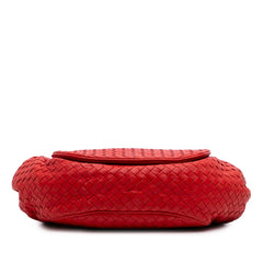 Nappa Intrecciato Flap Crossbody