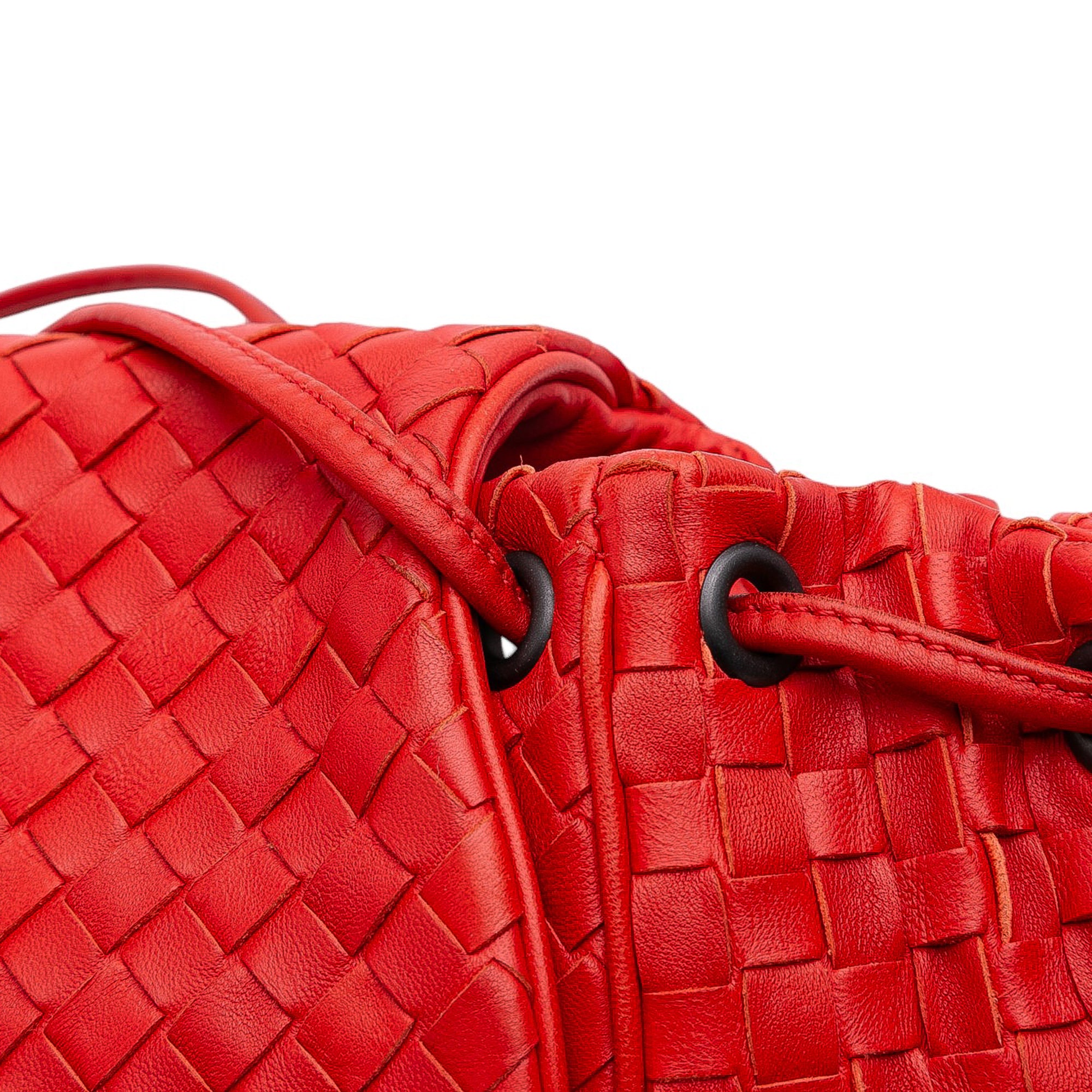 Nappa Intrecciato Flap Crossbody