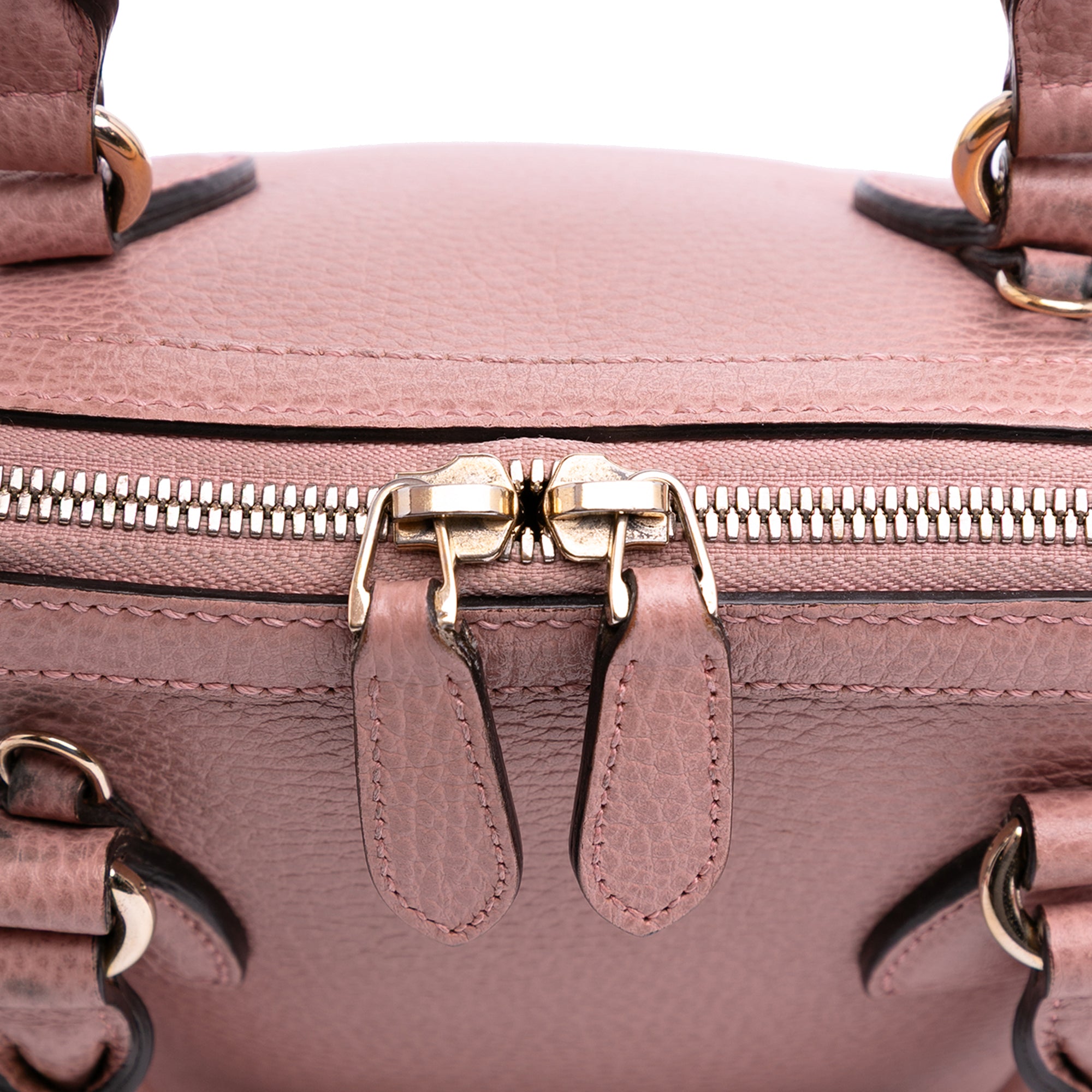 Mini Leather GG Charm Dome Satchel