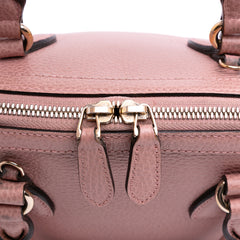 Mini Leather GG Charm Dome Satchel