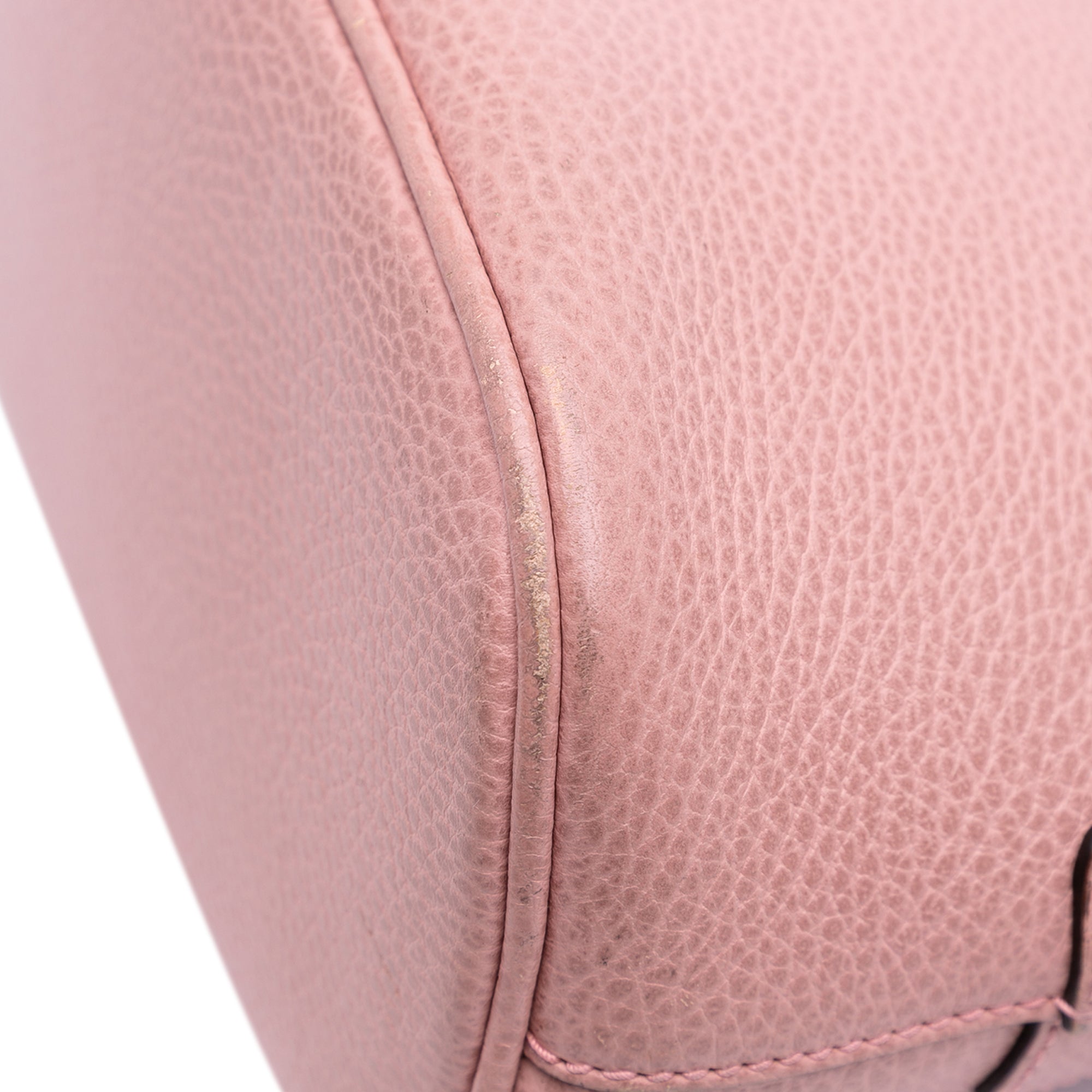 Mini Leather GG Charm Dome Satchel