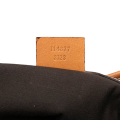 Canvas Web Reins Shoulder Bag