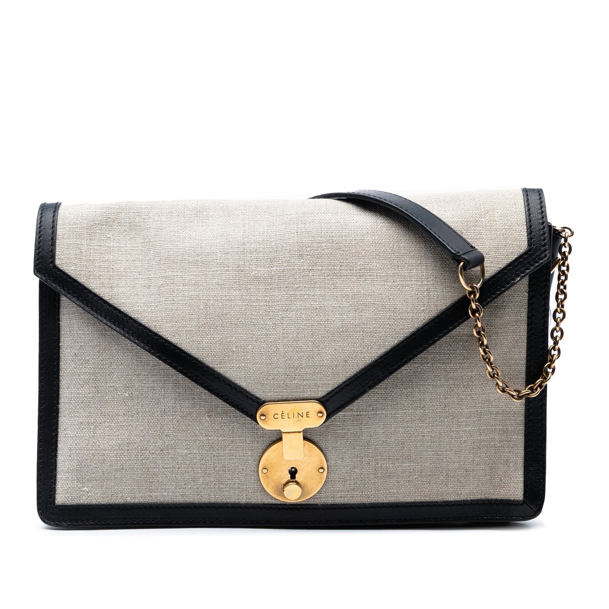 Canvas and Calfskin Crossbody