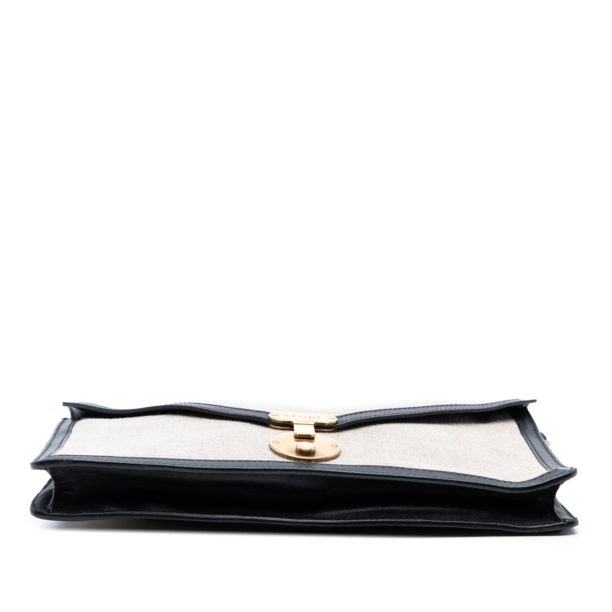 Canvas and Calfskin Crossbody