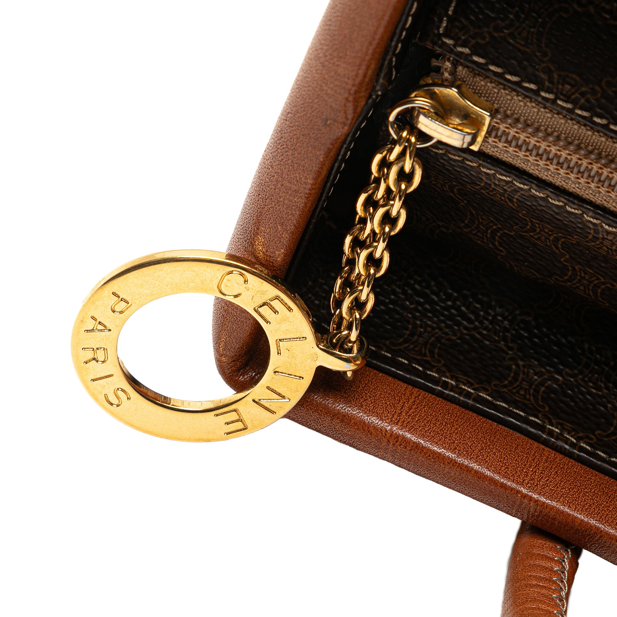 Macadam Coated Canvas Handbag