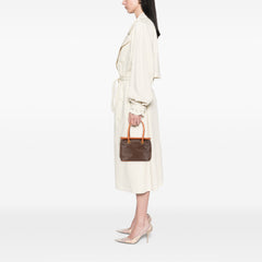 Macadam Coated Canvas Handbag