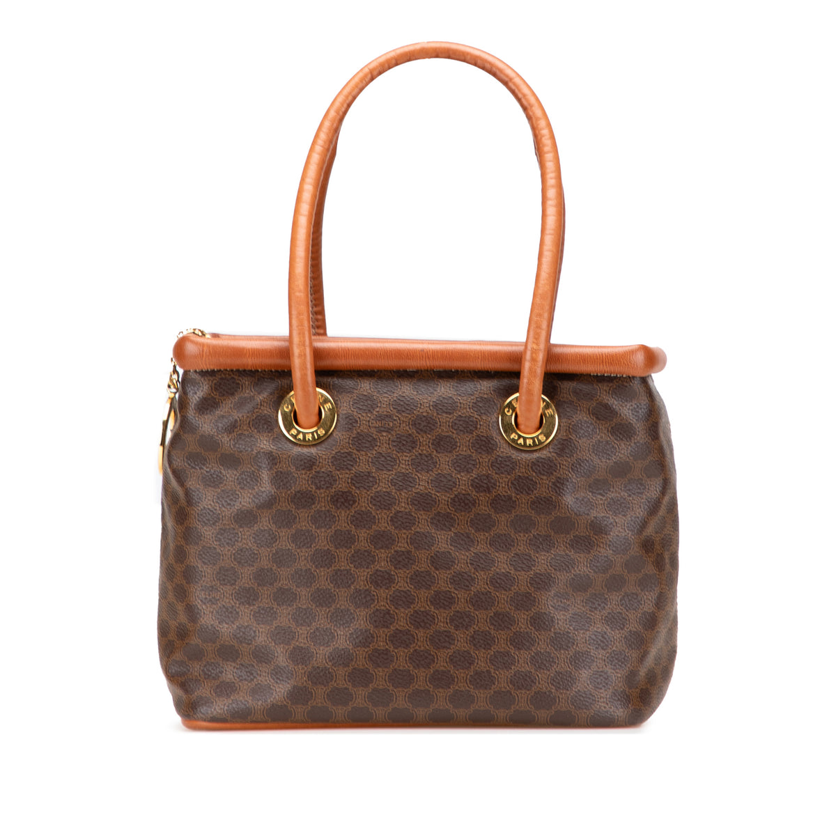 Macadam Coated Canvas Handbag