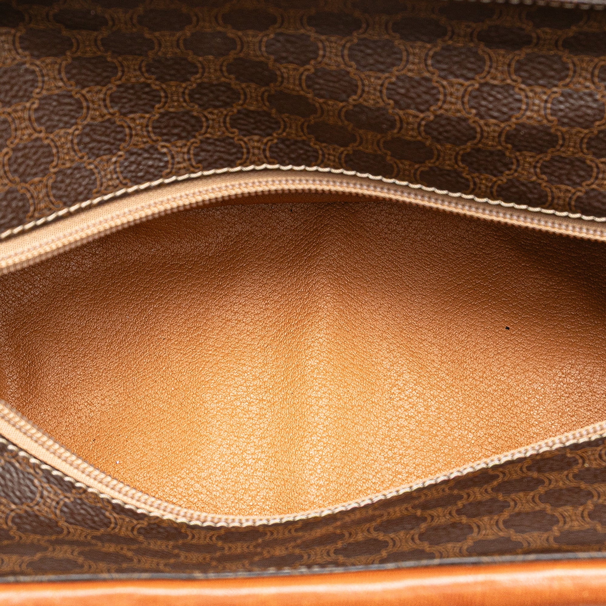 Macadam Coated Canvas Handbag