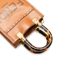 Mini Leather Sunshine Shopper Tote