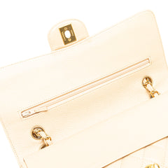 Medium Classic Caviar Double Flap