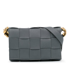 Calfskin Intrecciato Cassette Crossbody_0