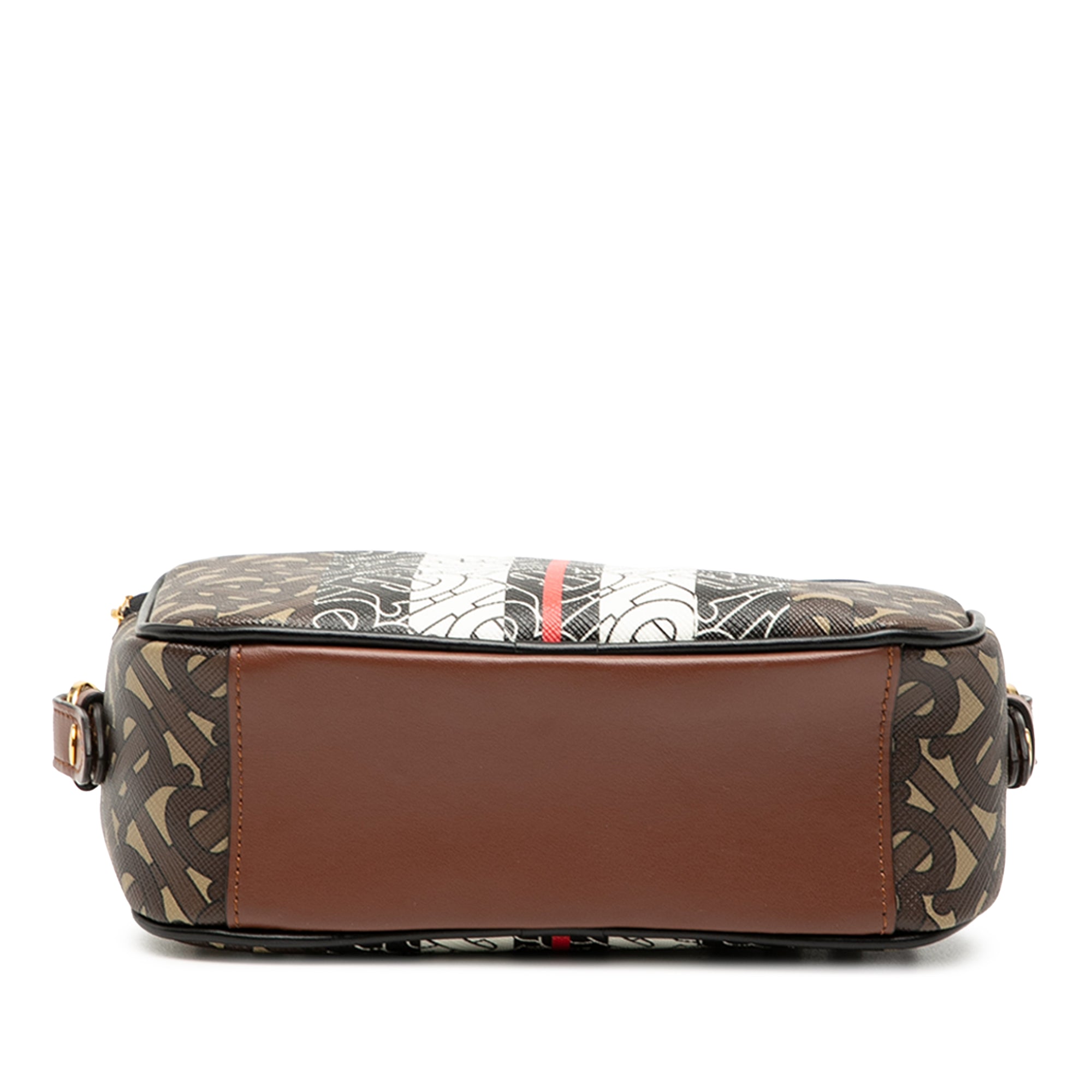 TB Monogram E-Canvas Stripe Camera Bag