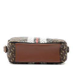 TB Monogram E-Canvas Stripe Camera Bag