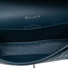 Jumbo Classic Lambskin Double Flap