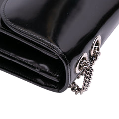 Medium Patent Dollar Interlocking G Crossbody