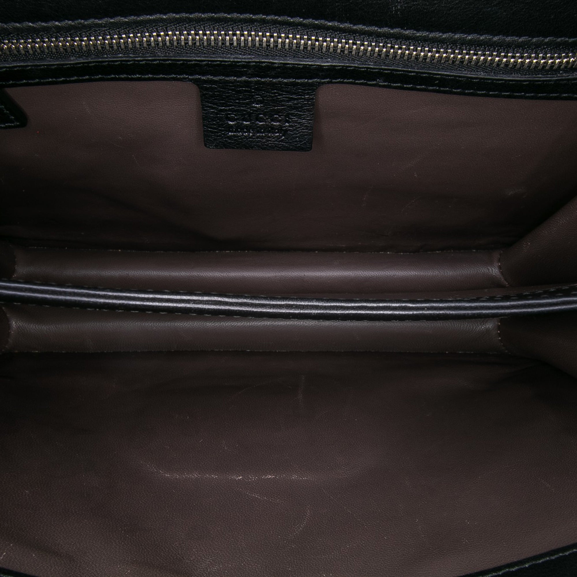 Medium Patent Dollar Interlocking G Crossbody