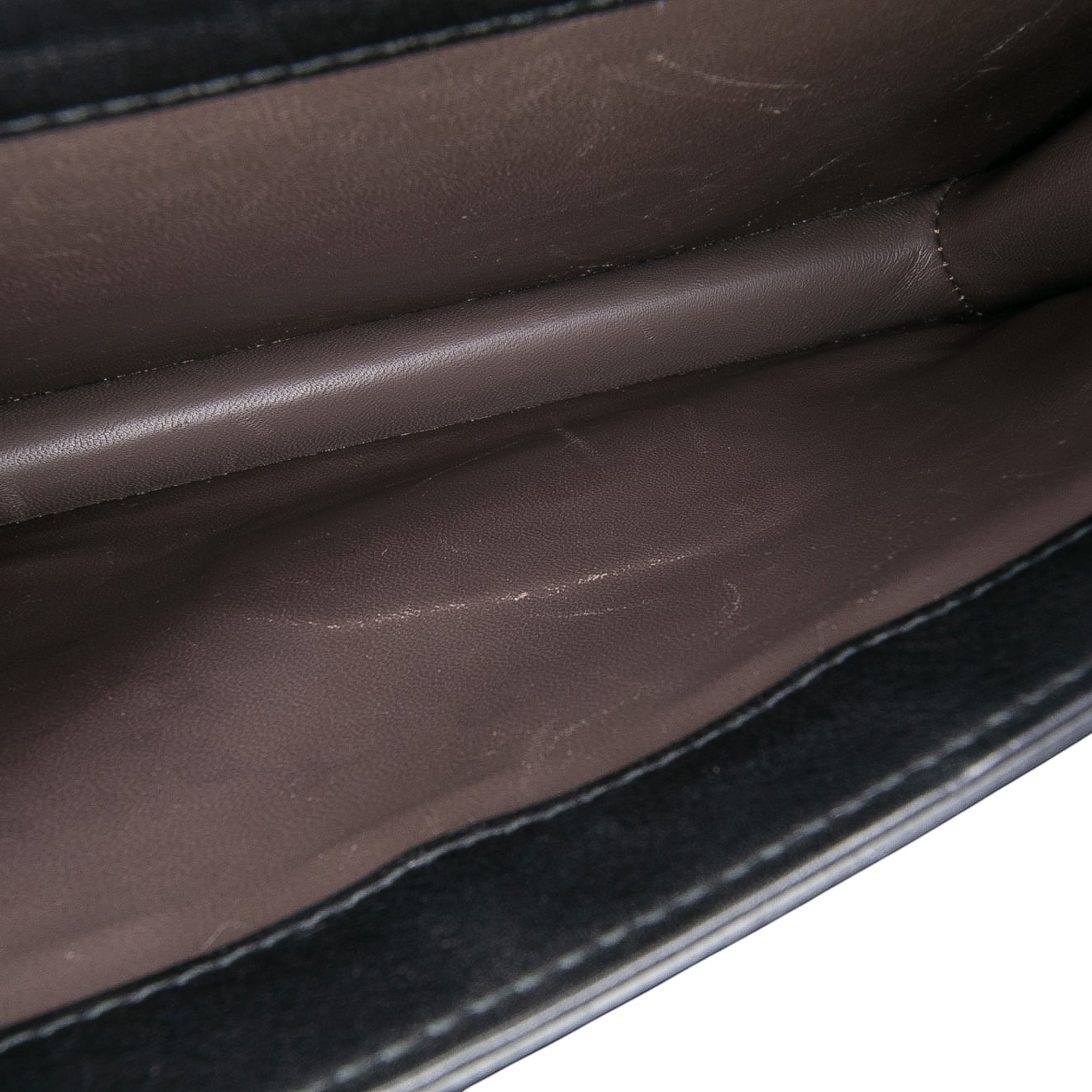 Medium Patent Dollar Interlocking G Crossbody