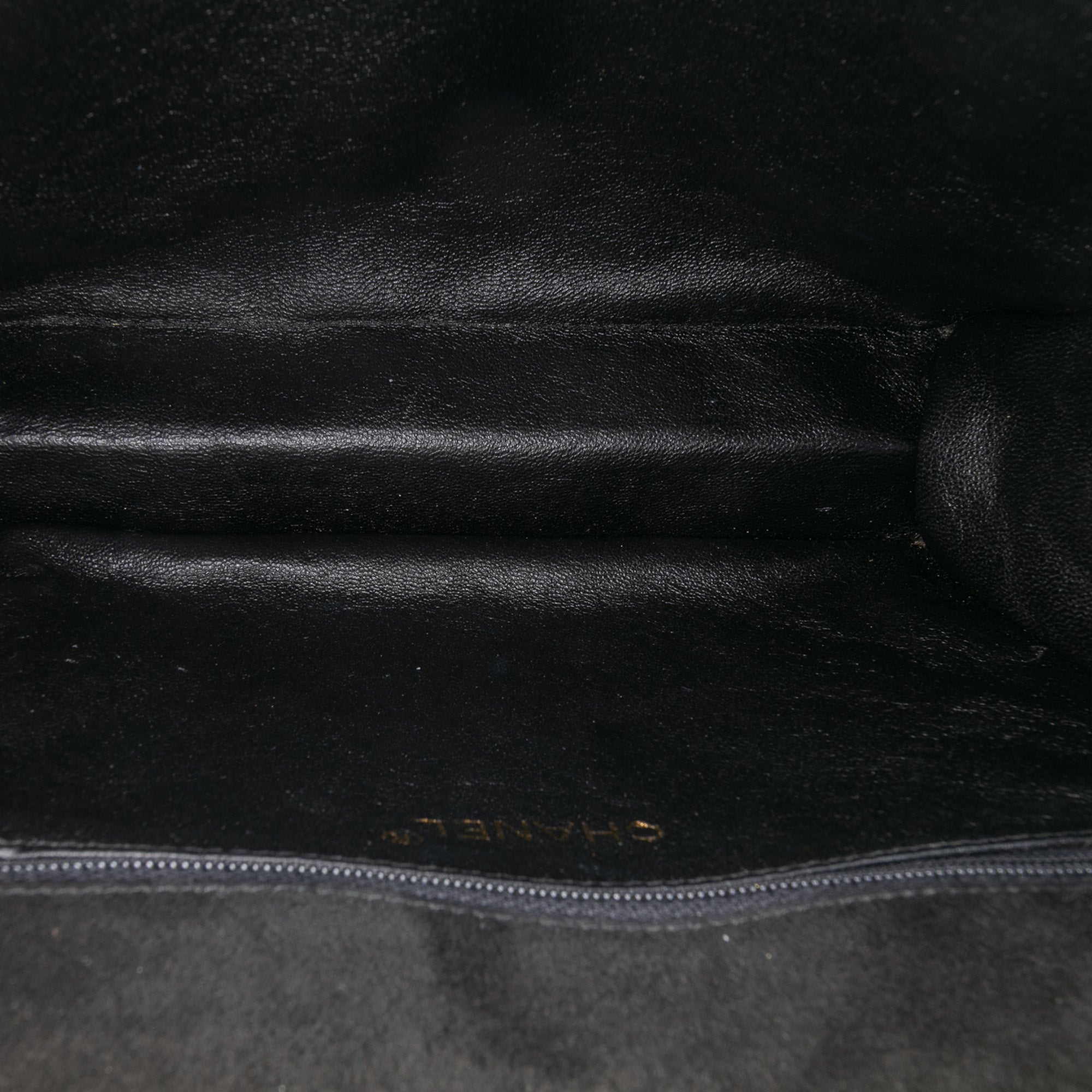 Quilted Suede Tassel Flap