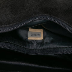 Quilted Suede Tassel Flap