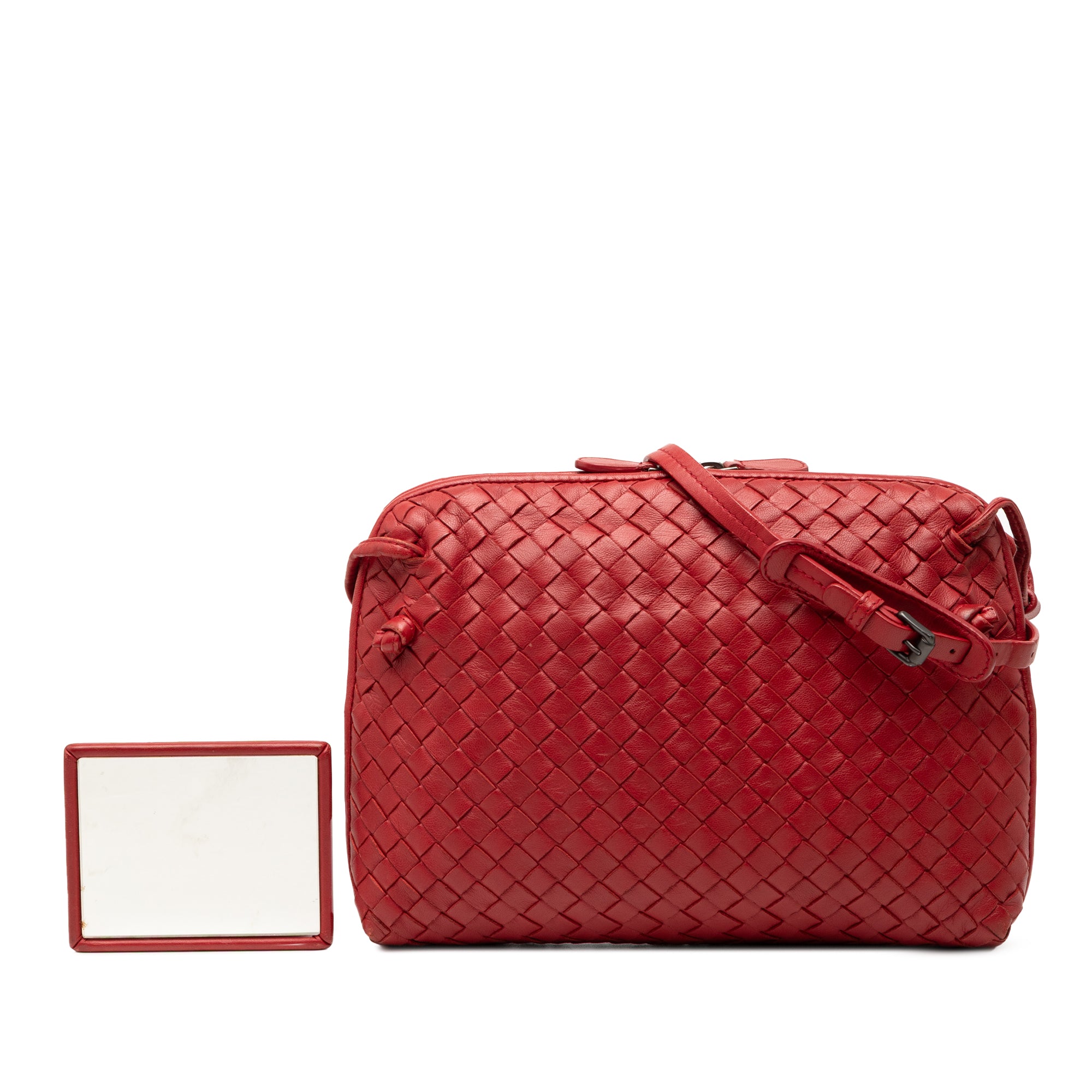 Nappa Intrecciato Nodini Crossbody