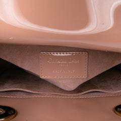 Medium Patent Cannage Lady Dior
