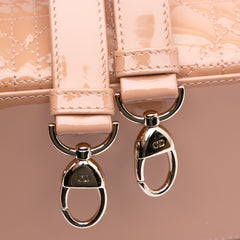 Medium Patent Cannage Lady Dior