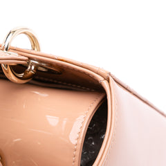 Medium Patent Cannage Lady Dior