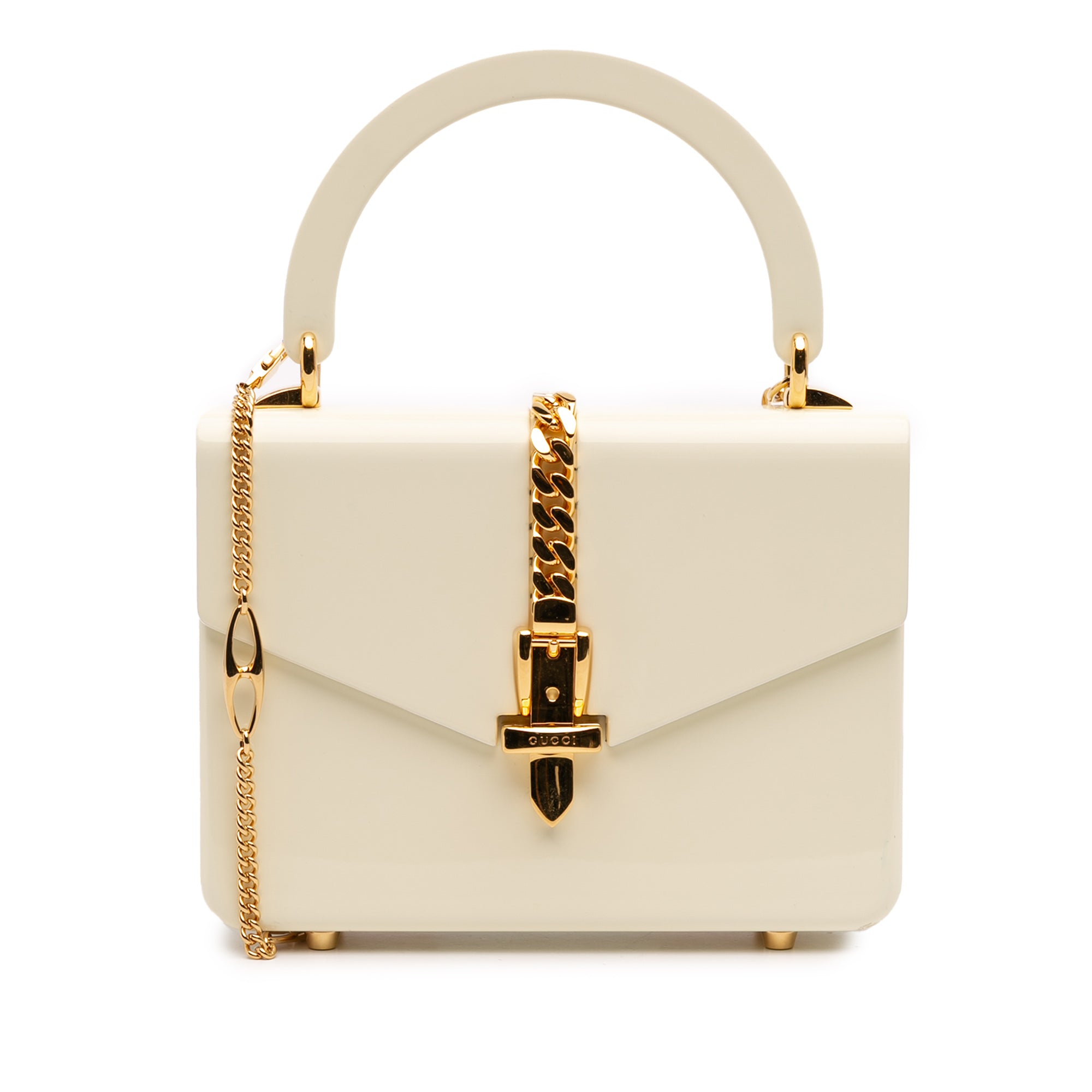 Mini Acrylic Sylvie 1969 Top Handle Bag