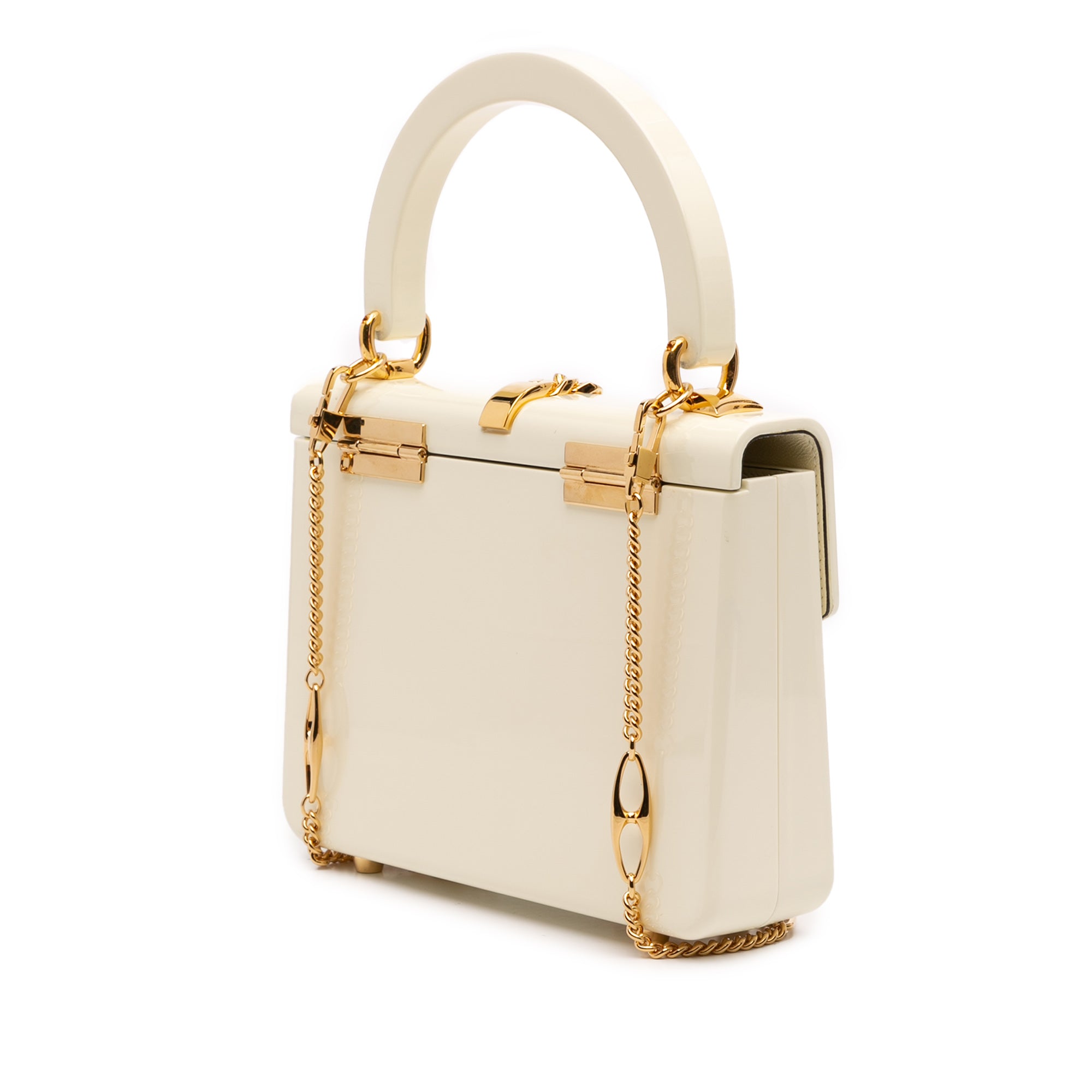 Mini Acrylic Sylvie 1969 Top Handle Bag