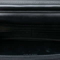 Quilted Patent Boy Wallet on Chain