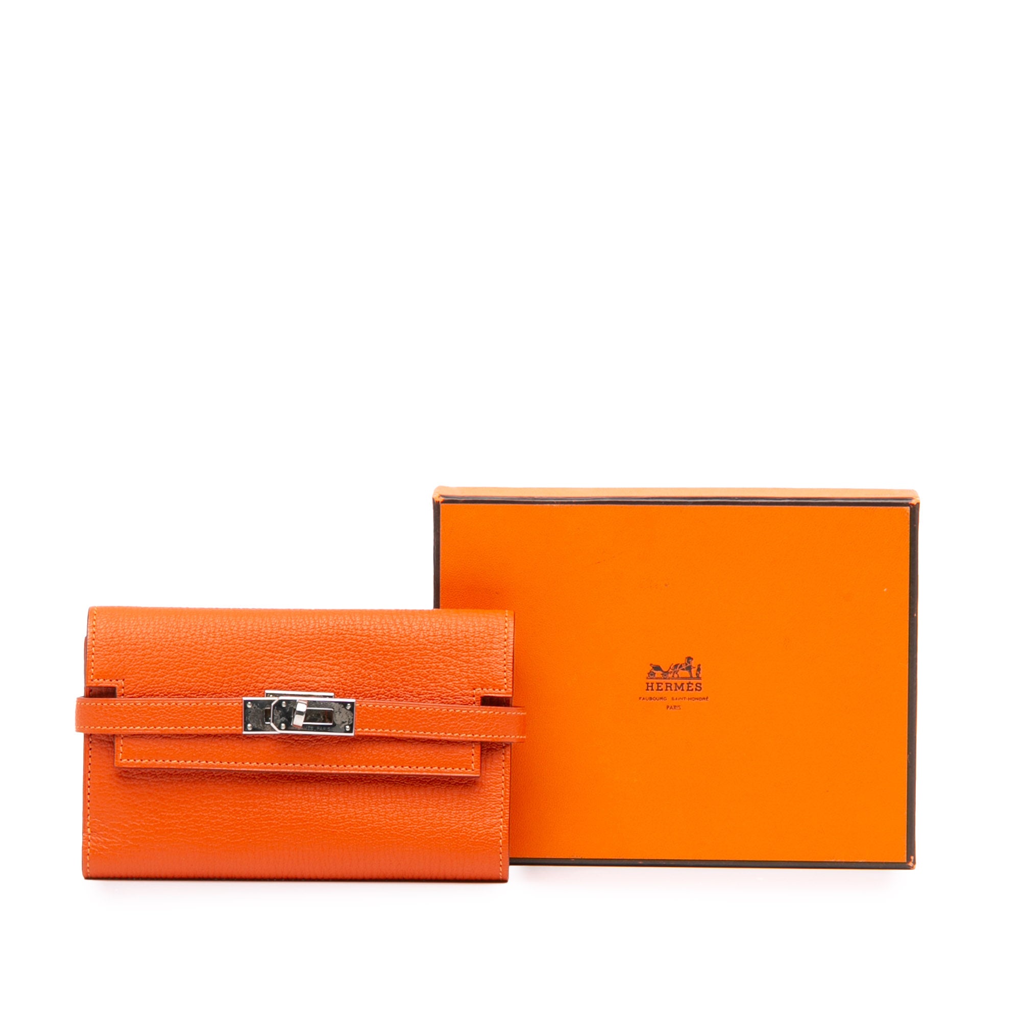 Medium Chevre Mysore Kelly Depliant Wallet