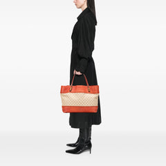 Large GG Canvas Laidback Crafty Tote