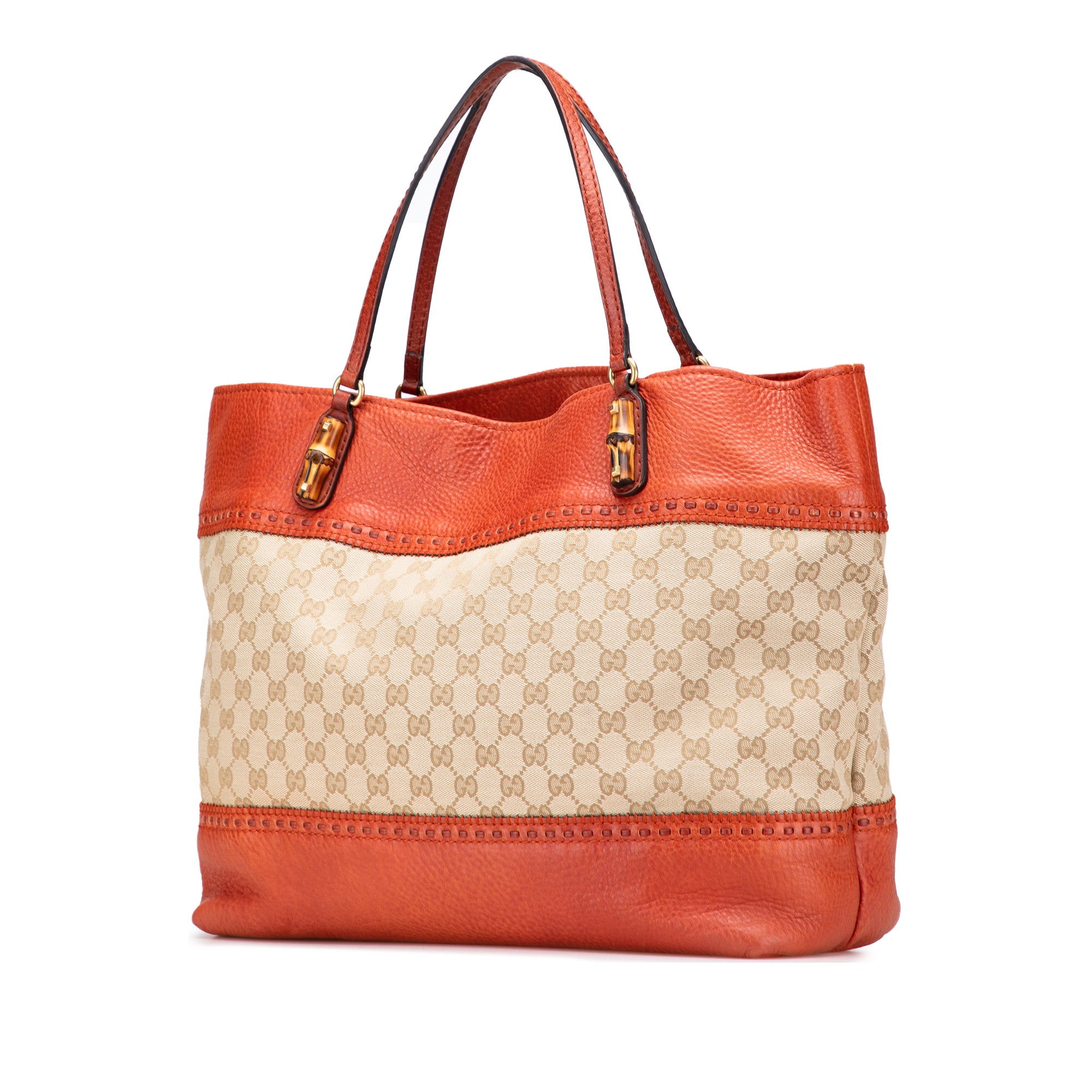 Large GG Canvas Laidback Crafty Tote