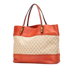 Large GG Canvas Laidback Crafty Tote