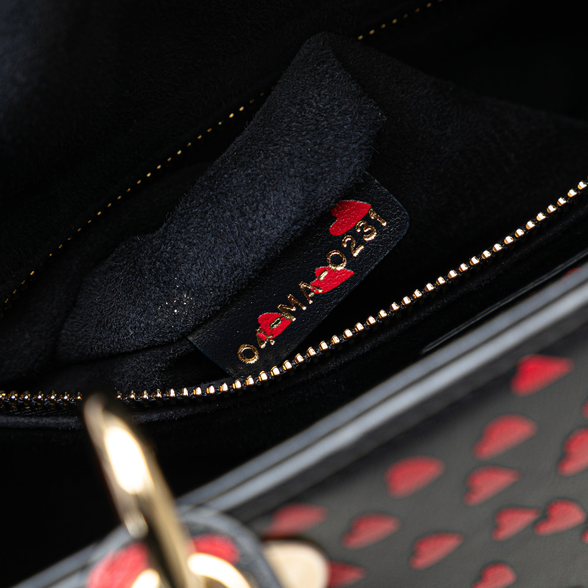 Medium Calfskin I Love Paris Lady Dior