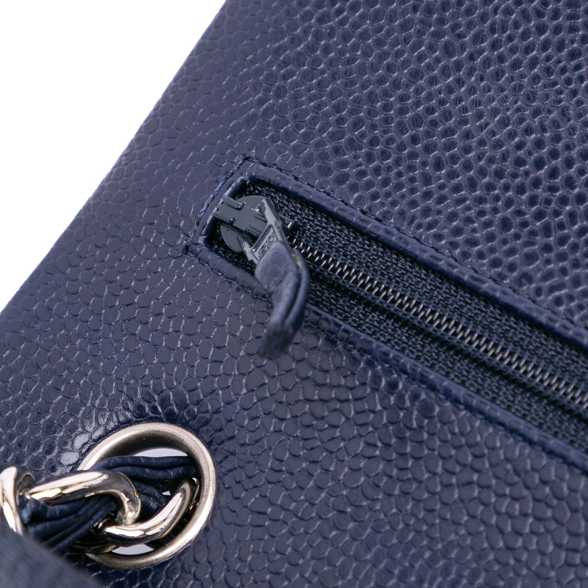 Jumbo Classic Caviar Double Flap