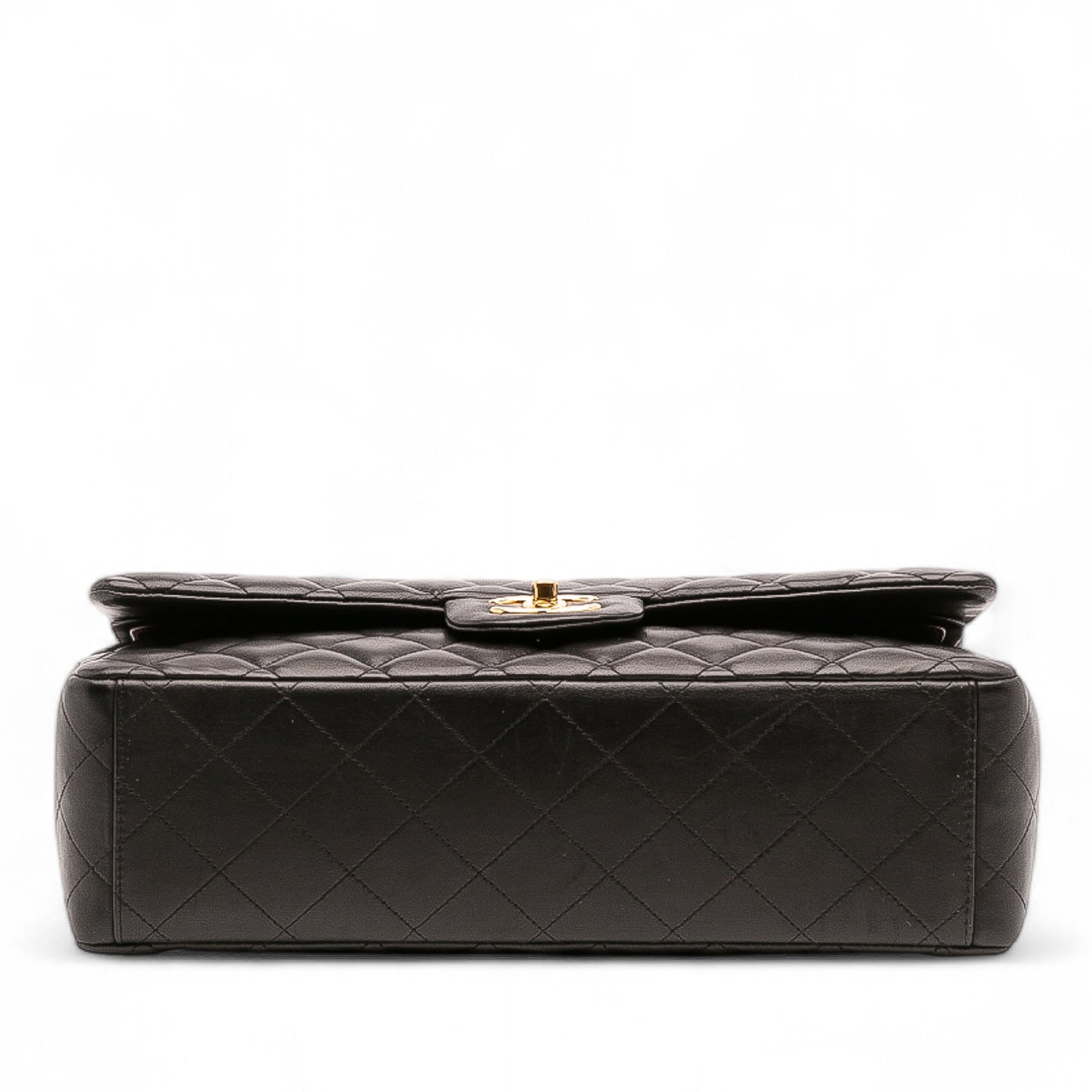 Maxi Classic Lambskin Double Flap